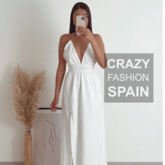 Zara NWT white poplin Dress - Picture 2 of 8